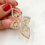 Load image into Gallery viewer, DP396. Diamond Sterling Silver Cross Pendant