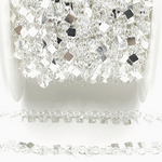 Load image into Gallery viewer, 925 Sterling Silver Dangle 4x3mm Square Chain