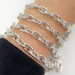 Load image into Gallery viewer, Sterling Silver Marina Chain