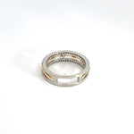 Load image into Gallery viewer, 14k Solid White Gold Diamond Ring.