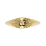 Load image into Gallery viewer, Buy 14K Solid Yellow Gold Diamond Oval Rings