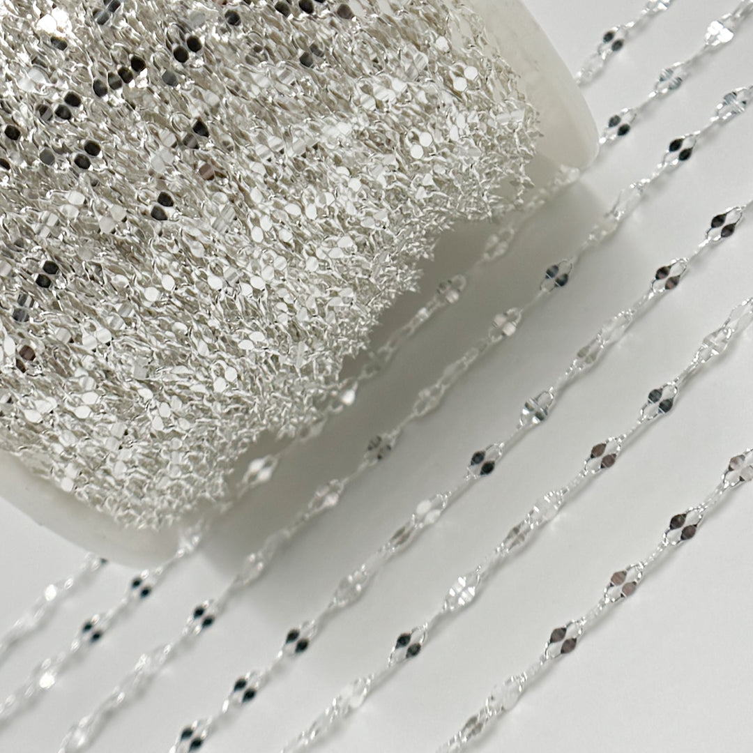 Shop Now Sterling Silver Flat Marina Chain