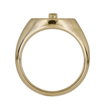 Load image into Gallery viewer, Buy Yellow Gold Diamond Oval Rings