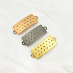 Load image into Gallery viewer, DC346. Diamond & Sterling Silver Rectangle Connector