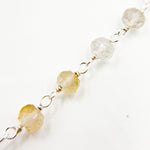 Load image into Gallery viewer, Rutile Sterling Silver Wire Chain