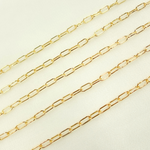 Load image into Gallery viewer, 2505GF. 14k Gold Filled Paperclip Chain