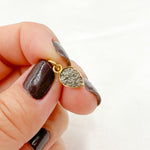 Load image into Gallery viewer, DC969. Diamond Sterling Silver Drop Charm
