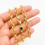 Load image into Gallery viewer, 150HVI2644000. 14K Solid Gold Cable Hollow Link Chain