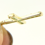 Load image into Gallery viewer, Cross Charm in Diamond, Ruby, Blue Sapphire and Emerald