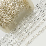 Load image into Gallery viewer, Sterling Silver Hammered Link Chains