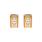 Load image into Gallery viewer, EHD57593. 14K Solid Yellow Gold Hoop Earrings