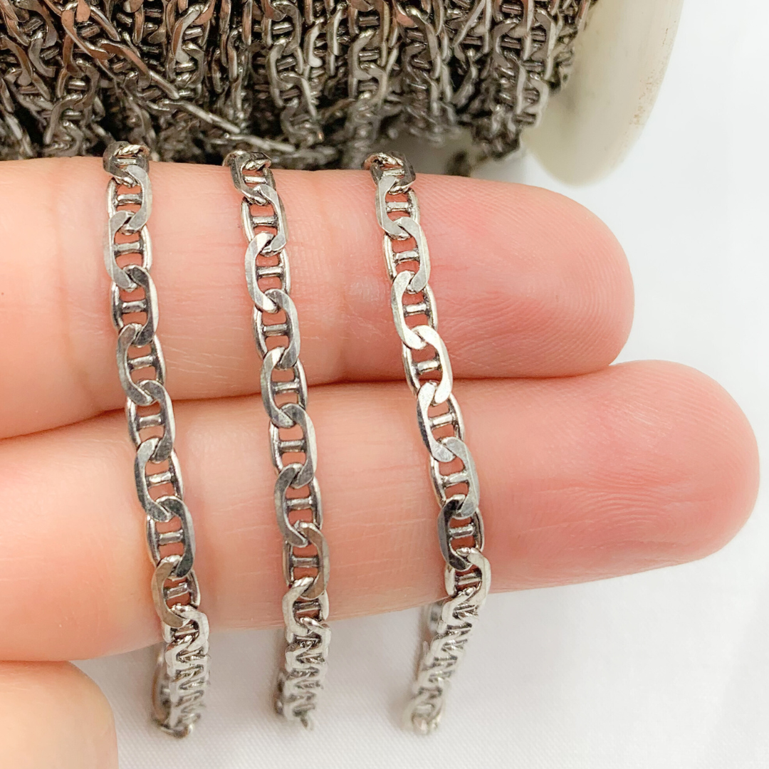 Shop Now Oxidized Sterling Silver Marina Chain