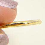 Load image into Gallery viewer, 14K Solid Gold Hammered Ring