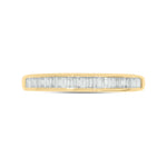 Load image into Gallery viewer, 14K Solid Gold Baguette Diamond Ring