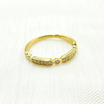 Load image into Gallery viewer, 14K Solid Gold Diamond Ring.