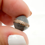 Load image into Gallery viewer, Sterling Silver Round Enamel Bead