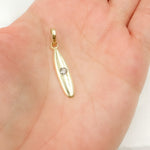 Load image into Gallery viewer, Buy Diamond Sterling Silver Oval Pendant
