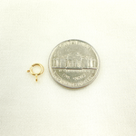 Load image into Gallery viewer, Solid Gold Spring Ring 5.5mm.