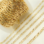 Load image into Gallery viewer, 3811CHRGF. 14K Gold Filled Flat Oval & Round Link Curb Chain
