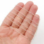 Load image into Gallery viewer, Buy Sterling Silver Smooth Paperclip Chain