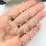 Load image into Gallery viewer, Sterling Silver Heart Link Chains