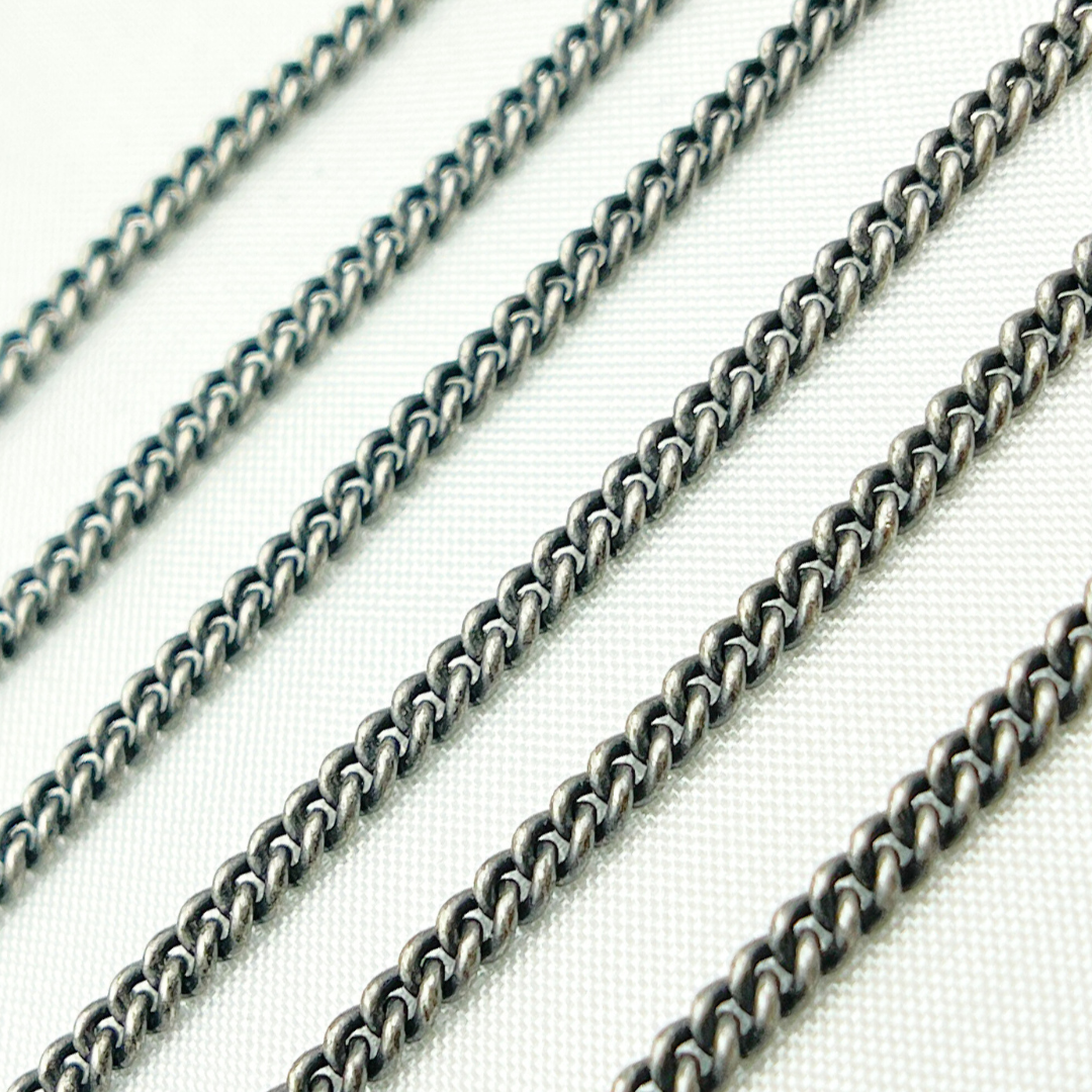 Silver Curb Chain