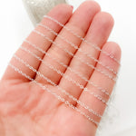 Load image into Gallery viewer, Sterling Silver Flat Cable Chain