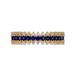 Load image into Gallery viewer, Gold Diamond and Gemstone Rings