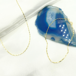 Load image into Gallery viewer, 025R02E0TP0L8LBracelet. 14k Solid Yellow Gold Diamond Cut Bars Link Bracelet