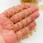 Load image into Gallery viewer, 790SBGF. 14K Gold Filled Diamond Cut Oval Link Chain