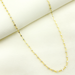 Load image into Gallery viewer, 14K Solid Yellow Gold Satellite Cubes Chains