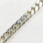 Load image into Gallery viewer, Silver 2mm Flat Curb Chain