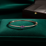 Load image into Gallery viewer, CB97291PS9X5. 14K Pink Sapphire Bangle