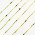 Load image into Gallery viewer, 14k Gold Satellite Two Tone Chain