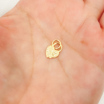 Load image into Gallery viewer, GDP447. 14K Solid Gold Diamond Heart Charm