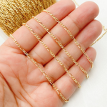 Load image into Gallery viewer, 2031CGF. 14k Gold Filled Figaro Chain