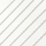 Load image into Gallery viewer, Silver Rope Chain