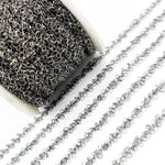 Load image into Gallery viewer, Buy Now Black Rhodium Sterling Silver Dangle Chain