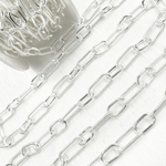 Load image into Gallery viewer, Sterling Silver Paperclip Chain