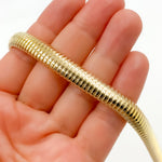 Load image into Gallery viewer, 14K Gold Snake Necklace