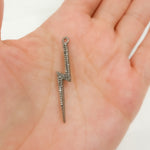 Load image into Gallery viewer, DC1012. Diamond Sterling Silver Lightning Bolt Pendant