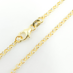 Load image into Gallery viewer, 14K Solid Gold Rolo Chains