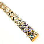 Load image into Gallery viewer, DP153. Diamond Sterling Silver Rectangle Pendant