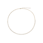 Load image into Gallery viewer, NFR72690. 14K Solid Gold Diamond Necklace
