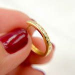 Load image into Gallery viewer, EHC56536. 14K Solid Gold Diamond Oval Hoops