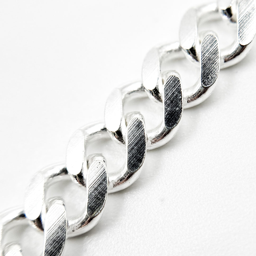 Buy Sterling Silver Flat Curb Chain