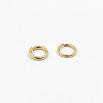 Load image into Gallery viewer, 14K Gold Filled Open Jump Ring 18 Gauge 5mm. 4004521
