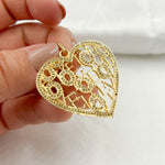 Load image into Gallery viewer, Diamond Silver Heart Love Pendant