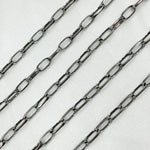 Load image into Gallery viewer, Y53OX. Oxidized 925 Sterling Silver Box Chain