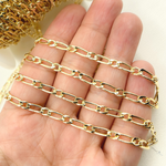 Load image into Gallery viewer, 3811CHRGF. 14K Gold Filled Flat Oval & Round Link Curb Chain